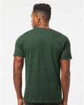Tultex 290 Unisex Heavyweight Jersey T-Shirt - Forest - model back