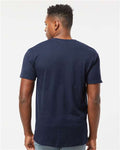 Tultex 290 Unisex Heavyweight Jersey T-Shirt - Navy - model back