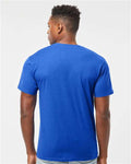 Tultex 290 Unisex Heavyweight Jersey T-Shirt - Royal - model back