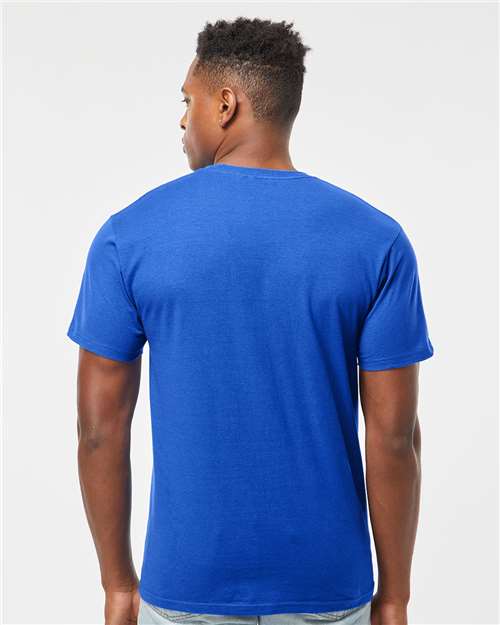 Tultex 290 Unisex Heavyweight Jersey T-Shirt - Royal - model back
