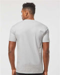 Tultex 290 Unisex Heavyweight Jersey T-Shirt - Silver - model back