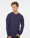 Tultex 291 Unisex Heavyweight Jersey Long Sleeve T-Shirt - Inked India - model front