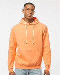 Tultex 320 Unisex Fleece Hooded Sweatshirt - Cantaloupe - model front