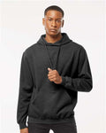 Tultex 320 Unisex Fleece Hooded Sweatshirt - Heather Graphite - model front