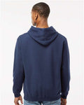 Tultex 320 Unisex Fleece Hooded Sweatshirt - Navy - model back