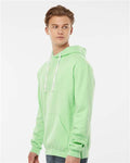 Tultex 320 Unisex Fleece Hooded Sweatshirt - Neo Mint - model side