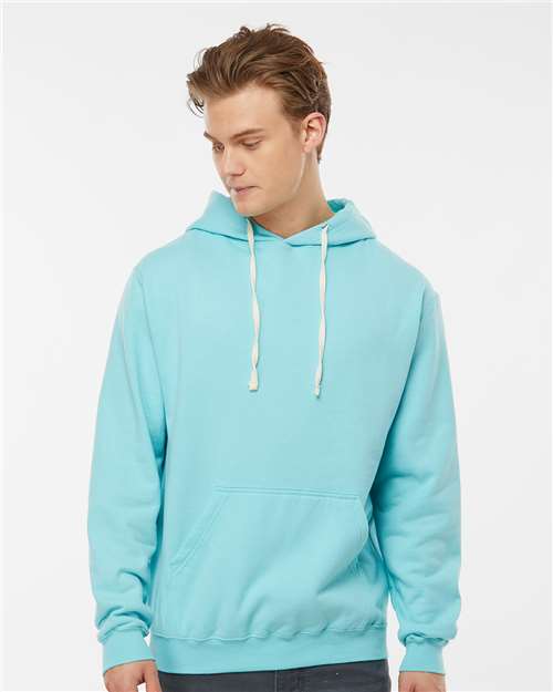 Tultex 320 Unisex Fleece Hooded Sweatshirt - Purist Blue - model front