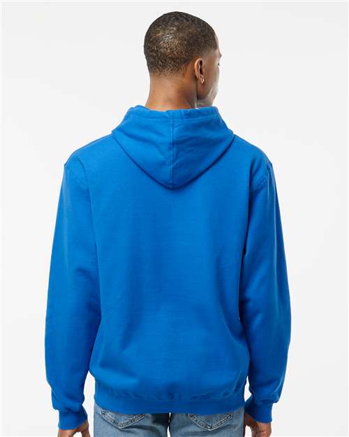Tultex 320 Unisex Fleece Hooded Sweatshirt - Royal - model back