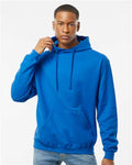 Tultex 320 Unisex Fleece Hooded Sweatshirt - Royal - model front