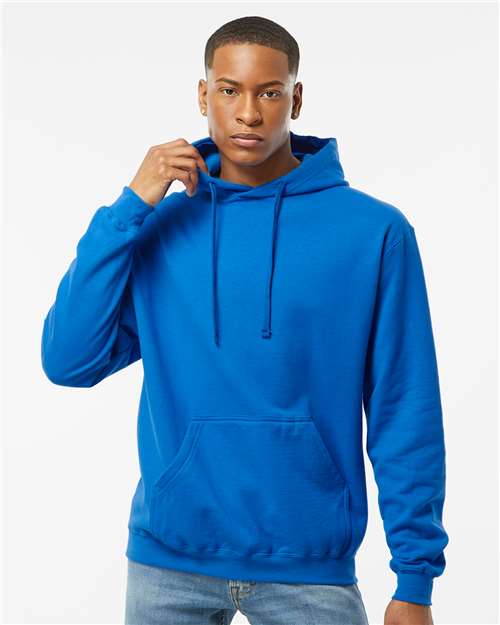 Tultex 320 Unisex Fleece Hooded Sweatshirt - Royal - model front