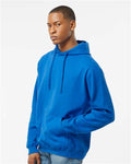 Tultex 320 Unisex Fleece Hooded Sweatshirt - Royal - model side