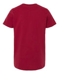 Bella + Canvas 3001Y Youth Jersey Tee - Cardinal - back