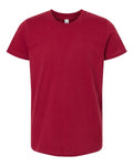 Bella + Canvas 3001Y Youth Jersey Tee - Cardinal - front