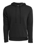 Next Level 9304 Unisex Laguna Sueded Hoodie Sweatshirt - Black - front