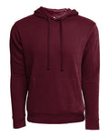 Next Level 9304 Unisex Laguna Sueded Hoodie Sweatshirt - Maroon - front