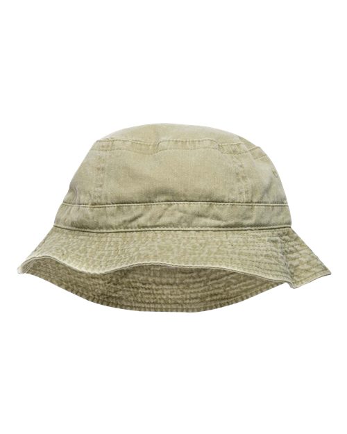 Adams Headwear VA101 Vacationer Bucket Hat - Khaki - front