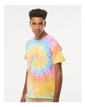 Colortone 1000 Unisex Multi-Color Tie-Dyed T-Shirt - Eternity - model side