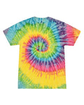 Colortone 1000 Unisex Multi-Color Tie-Dyed T-Shirt - Saturn - front