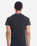 Colortone 1300 Unisex Mineral Wash T-Shirt - Mineral Black - model back