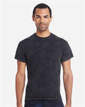 Colortone 1300 Unisex Mineral Wash T-Shirt - Mineral Black - model front
