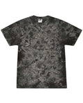Colortone 1390 Unisex Crystal Wash T-Shirt - Crystal Black - front