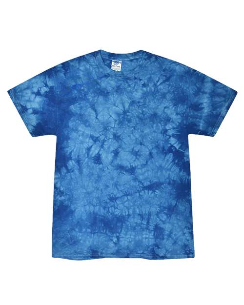 Colortone 1390 Unisex Crystal Wash T-Shirt - Crystal Royal - front