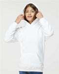 Tultex 320Y Youth Hooded Sweatshirt - White - model front