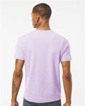 Tultex 502 Men's Premium Cotton T-Shirt - Lavender - model back
