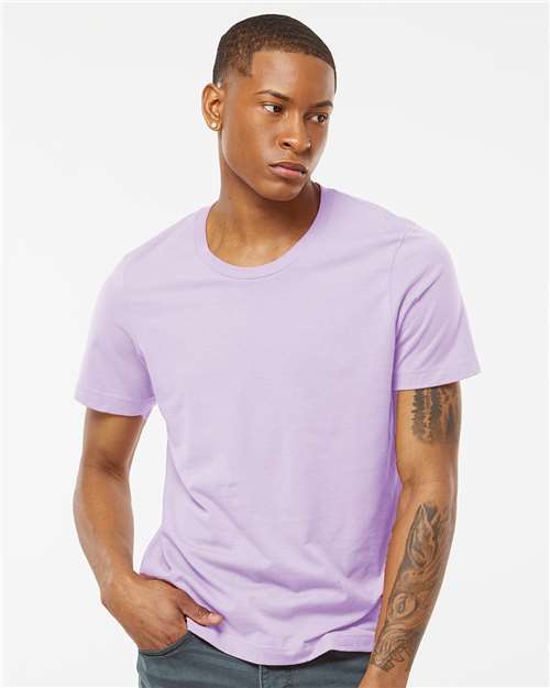 Tultex 502 Men's Premium Cotton T-Shirt - Lavender - model front