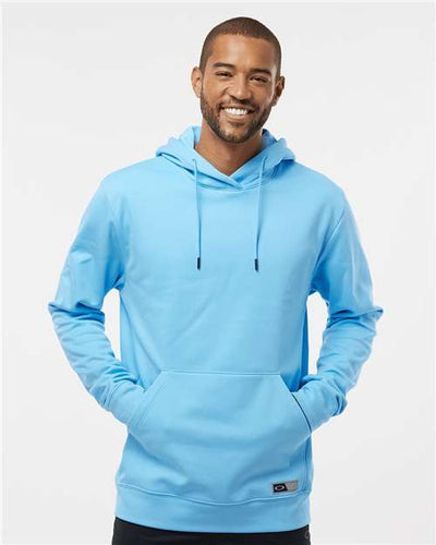 Oakley FOA402994 Men's Team Issue Hydrolix Hooded Sweatshirt - Carolina Blue - model front