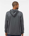 Oakley FOA402994 Men's Team Issue Hydrolix Hooded Sweatshirt - Forged Iron - model back