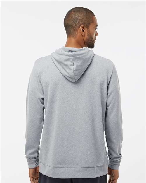 Oakley FOA402994 Men's Team Issue Hydrolix Hooded Sweatshirt - New Granite Heather - model back
