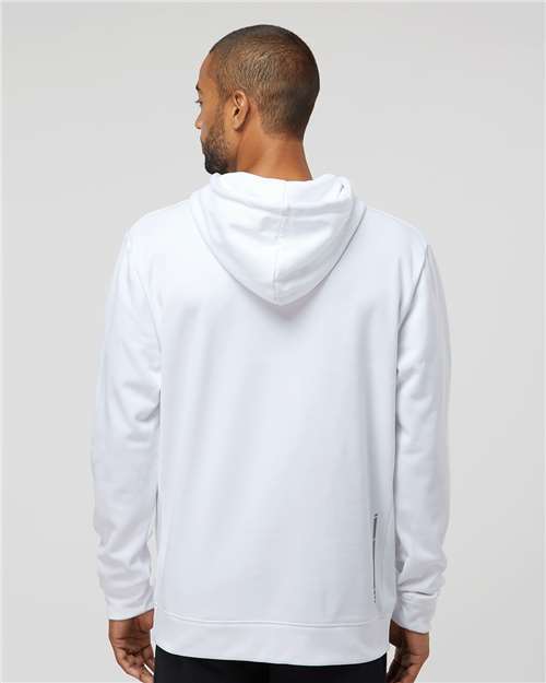 Oakley FOA402994 Men's Team Issue Hydrolix Hooded Sweatshirt - White - model back