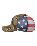 Kati S700M Printed Mesh Trucker Cap - All Purpose/ USA Flag - side
