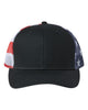 Black/ USA Flag