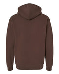 Independent Trading Co. IND4000 Heavyweight Hooded Sweatshirt - Brown - back