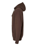 Independent Trading Co. IND4000 Heavyweight Hooded Sweatshirt - Brown - side