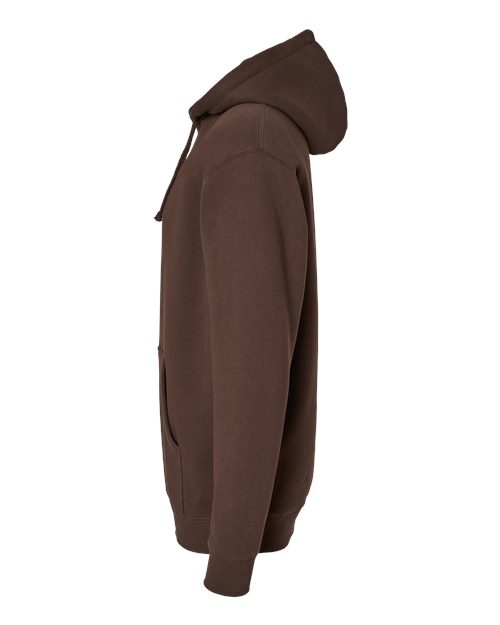 Independent Trading Co. IND4000 Heavyweight Hooded Sweatshirt - Brown - side