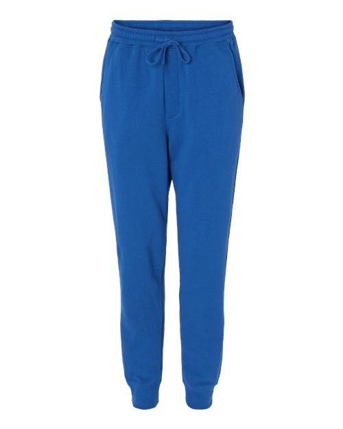 Independent Trading Co. IND20PNT Midweight Fleece Sweatpants - Royal - flat front