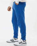 Independent Trading Co. IND20PNT Midweight Fleece Sweatpants - Royal - model side
