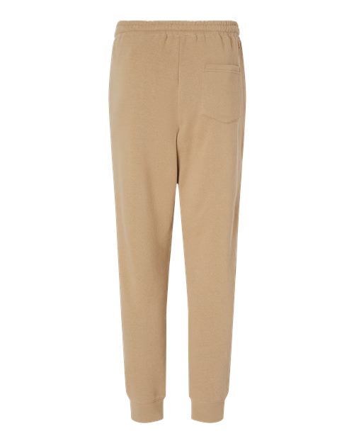 Independent Trading Co. IND20PNT Midweight Fleece Sweatpants - Sandstone - back
