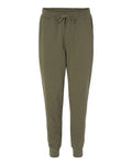Independent Trading Co. IND20PNT Midweight Fleece Sweatpants - Army - flat front