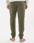 Independent Trading Co. IND20PNT Midweight Fleece Sweatpants - Army - model back