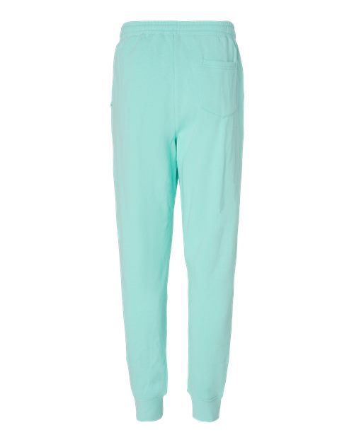 Independent Trading Co. IND20PNT Midweight Fleece Sweatpants - Mint - back