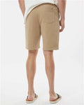 Independent Trading Co. IND20SRT Men's Midweight Fleece Shorts - Sandstone - model back
