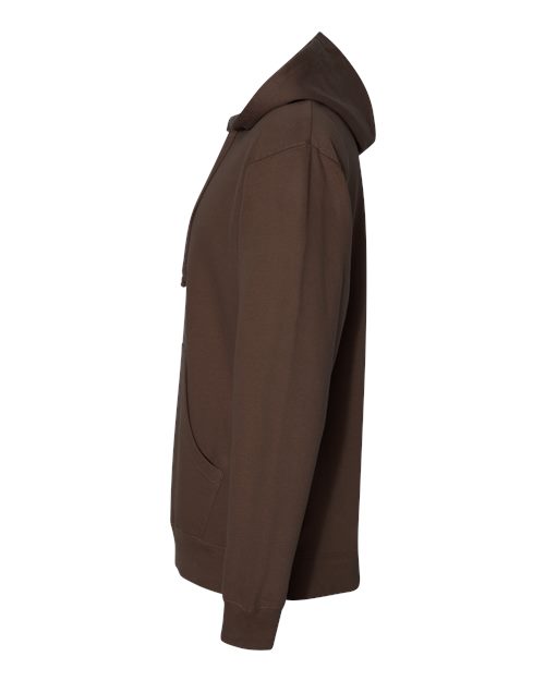 Independent Trading Co. SS4500 Midweight Hooded Sweatshirt - Brown - side