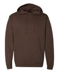Independent Trading Co. SS4500 Midweight Hooded Sweatshirt - Brown - flat front
