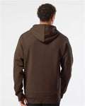 Independent Trading Co. SS4500 Midweight Hooded Sweatshirt - Brown - model back