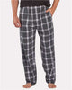 Charcoal Lavender Tomboy Plaid