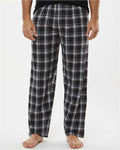 Boxercraft BM6624 Men's Harley Flannel Pants - Heritage Black Plaid - model front